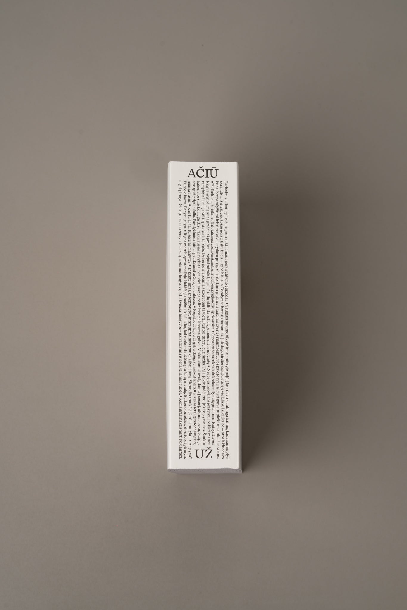 Knyga „Ačiū už nieką / Ačiū už viską“